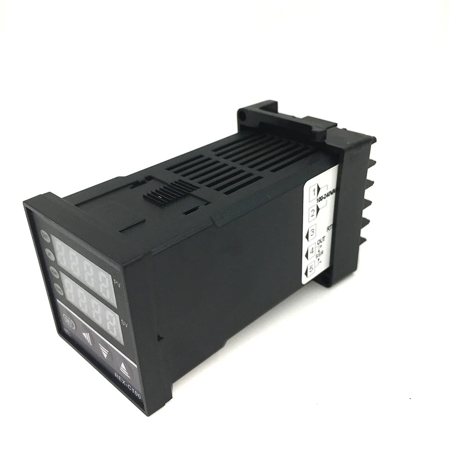 REX-C100 Digital PID Controller with SSR & K-Type Thermocouple
