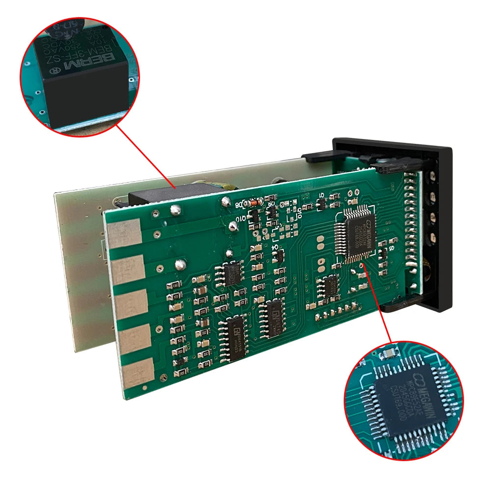 REX-C100 Digital PID Controller with SSR & K-Type Thermocouple