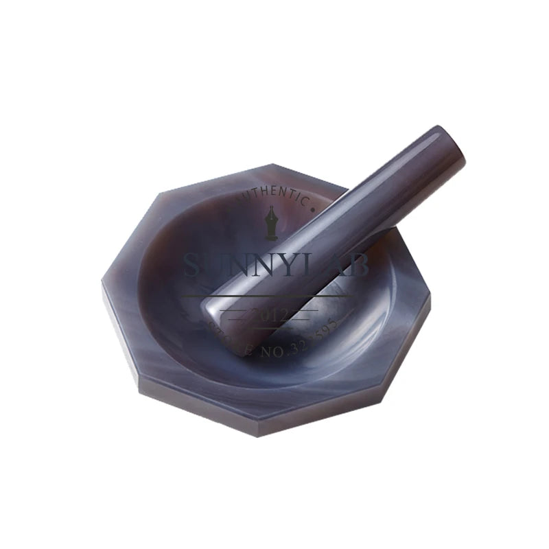 30mm To 130mm 1set Carnelian Mortar and Pestle