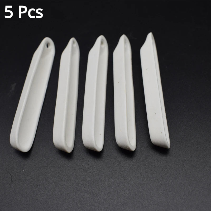High Temperature Quartz Silica Melting Crucible for Centrifugal Casting Platinum Melting 99.3% Alumina Boat Crucibles