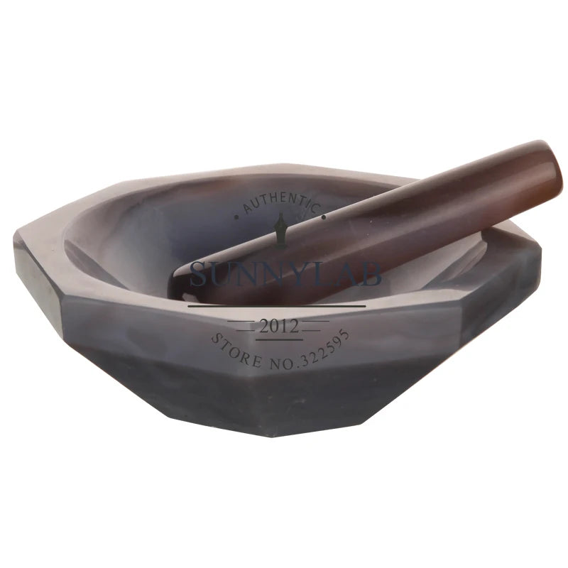 30mm To 130mm 1set Carnelian Mortar and Pestle