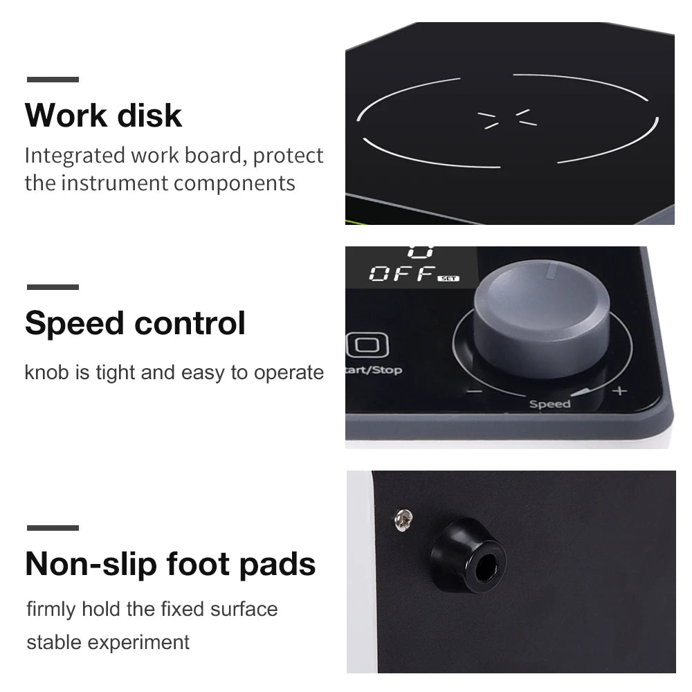5L Magnetic Stirrer Hot Plate Heating Stirrer with LCD Display