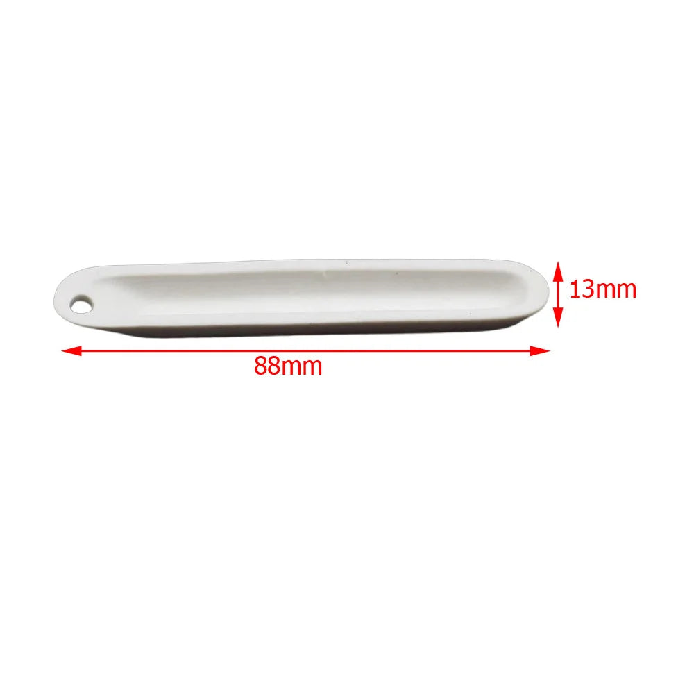5 Pieces High Temperature Alumina Ceramic Boat Crucible