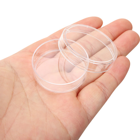 30 Petri Dishes (Plastic, with Lids)
