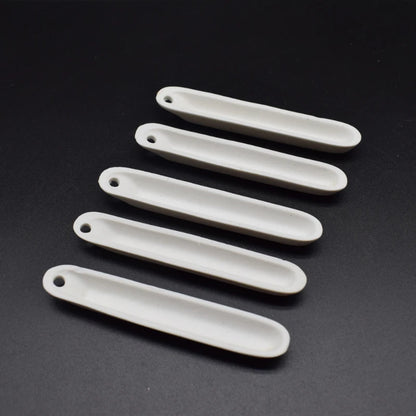 High Temperature Quartz Silica Melting Crucible for Centrifugal Casting Platinum Melting 99.3% Alumina Boat Crucibles