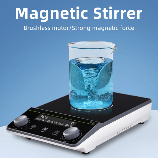 5L Magnetic Stirrer Hot Plate Heating Stirrer with LCD Display
