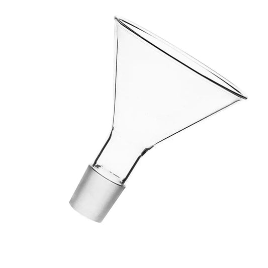 Wide Mouth Short Stem Glass Funnel