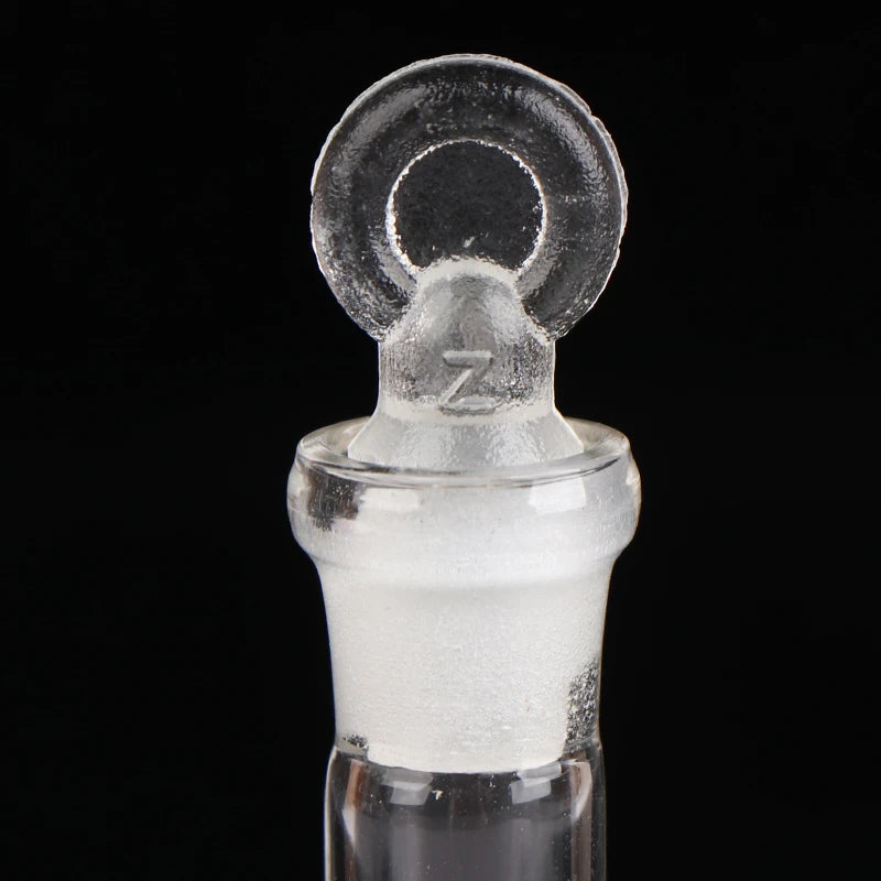 1Pc 10/25ml Transparent Glass Volumetric Flask Glassware with Stopper