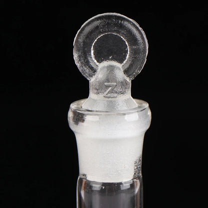1Pc 10/25ml Transparent Glass Volumetric Flask Glassware with Stopper