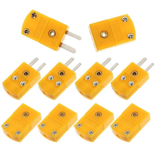 5 Sets K-Type Thermocouple Connector Kit (Male/Female)