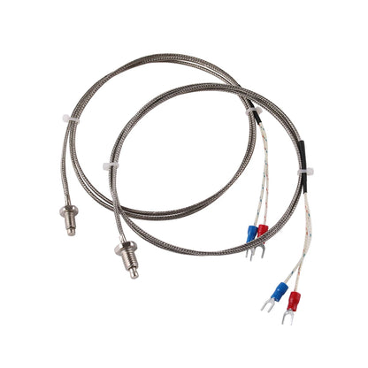 M6/M8 Threaded Temperature Sensor (K/E Type, 0.5-3M)