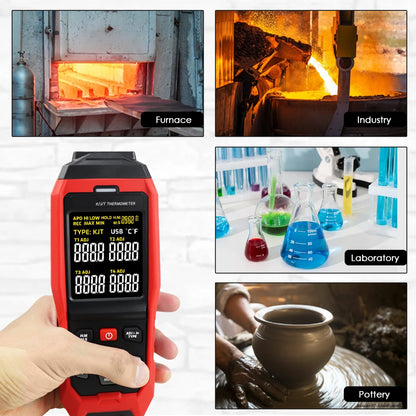 Real-Time 4-Channel Temp Datalogger (K/J/T)